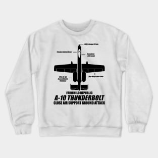 A10 thunderbolt Crewneck Sweatshirt